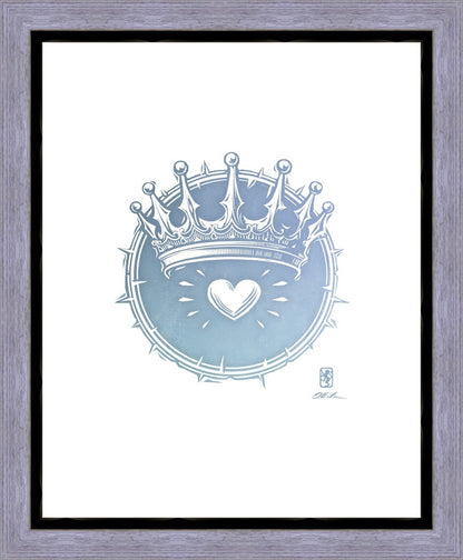 2 Crowns AZURE Gallery Wrap