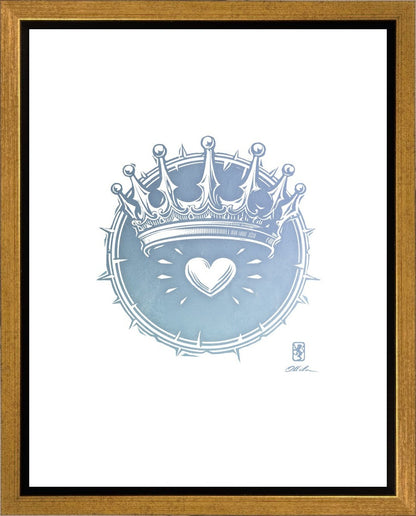 2 Crowns AZURE Gallery Wrap