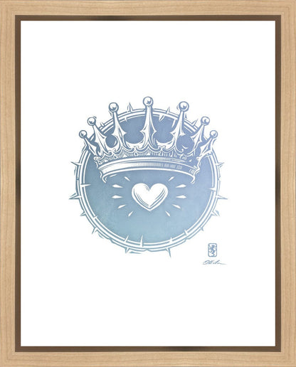 2 Crowns AZURE Gallery Wrap