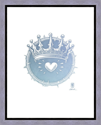 2 Crowns AZURE Gallery Wrap