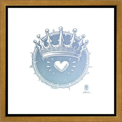 2 Crowns AZURE Gallery Wrap