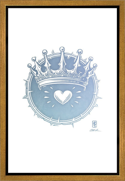 2 Crowns AZURE Gallery Wrap