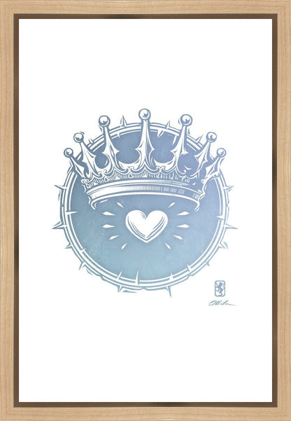 2 Crowns AZURE Gallery Wrap