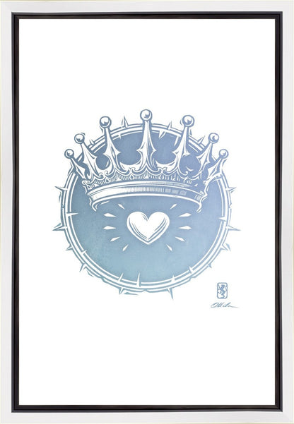 2 Crowns AZURE Gallery Wrap