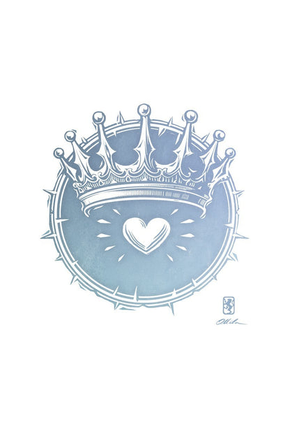 2 Crowns AZURE Gallery Wrap