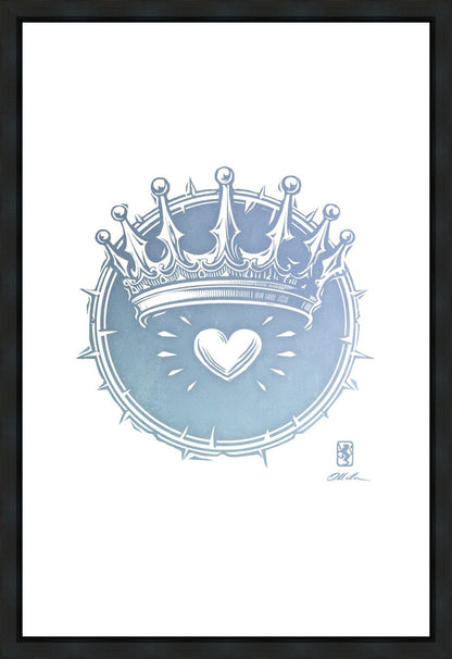 2 Crowns AZURE Gallery Wrap