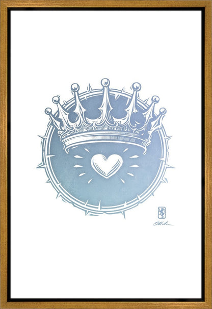 2 Crowns AZURE Gallery Wrap