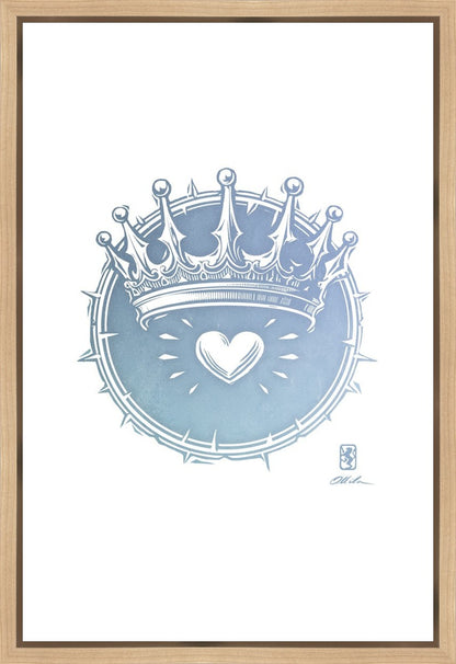 2 Crowns AZURE Gallery Wrap