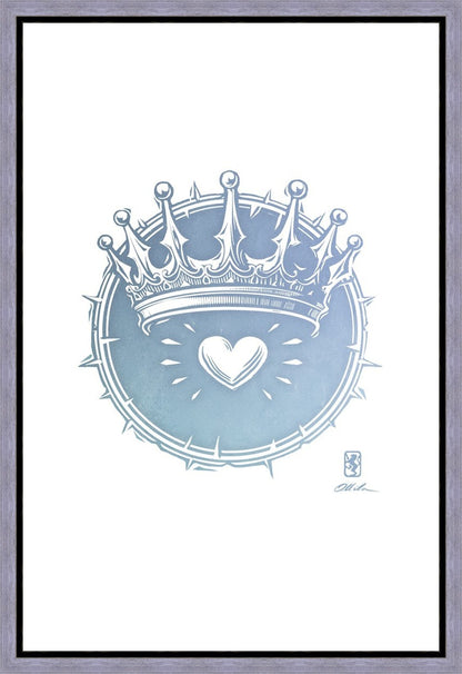 2 Crowns AZURE Gallery Wrap