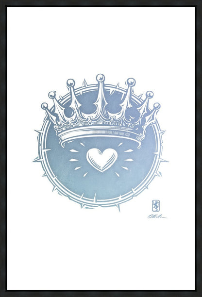 2 Crowns AZURE Gallery Wrap