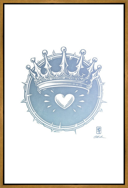 2 Crowns AZURE Gallery Wrap