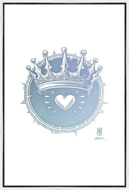 2 Crowns AZURE Gallery Wrap