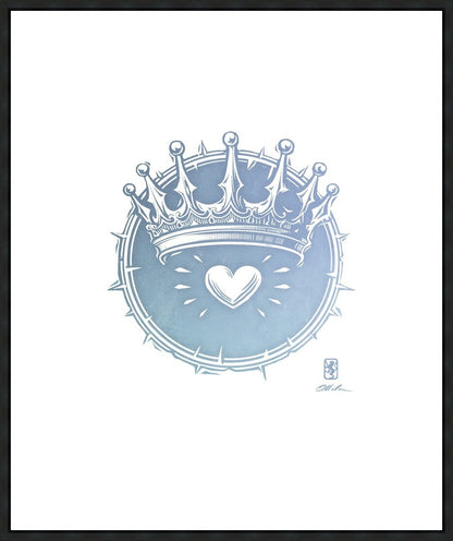 2 Crowns AZURE Gallery Wrap