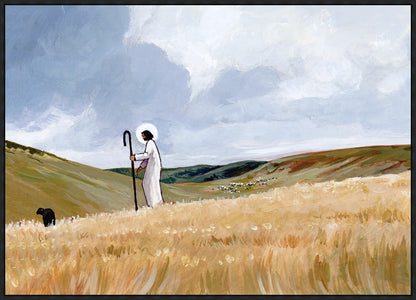 Leaving The Ninety and Nine for The One Large Wall Art Gallery Wrap