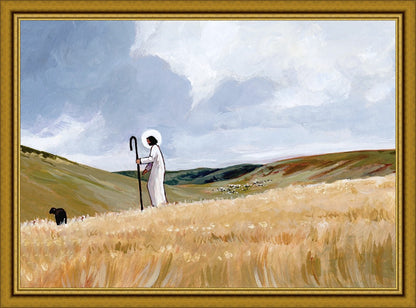 Leaving The Ninety and Nine for The One Large Wall Art