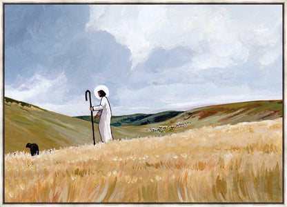 Leaving The Ninety and Nine for The One Large Wall Art