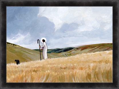 Leaving The Ninety and Nine for The One Large Wall Art