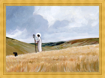 Leaving The Ninety and Nine for The One Large Wall Art