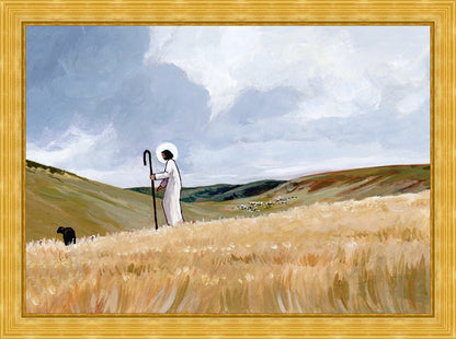 Leaving The Ninety and Nine for The One Large Wall Art