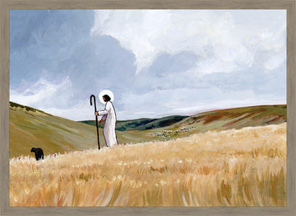 Leaving The Ninety and Nine for The One Large Wall Art