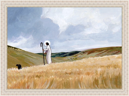 Leaving The Ninety and Nine for The One Large Wall Art