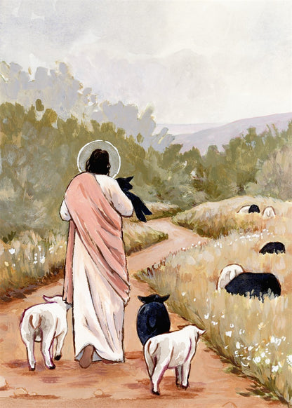 Come, Follow Me Large Wall Art Gallery Wrap