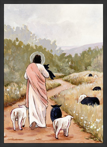 Come, Follow Me Large Wall Art