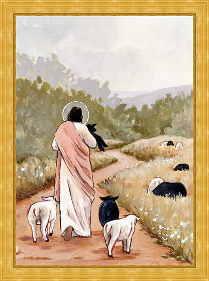 Come, Follow Me Large Wall Art