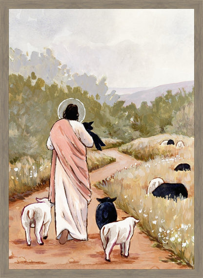 Come, Follow Me Large Wall Art