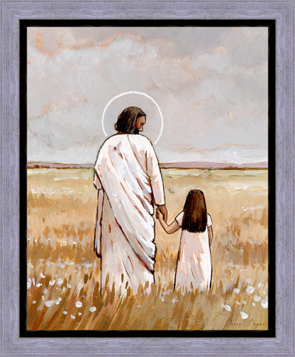 I'll Walk With You - Girl Gallery Wrap