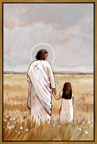 I'll Walk With You - Girl Gallery Wrap