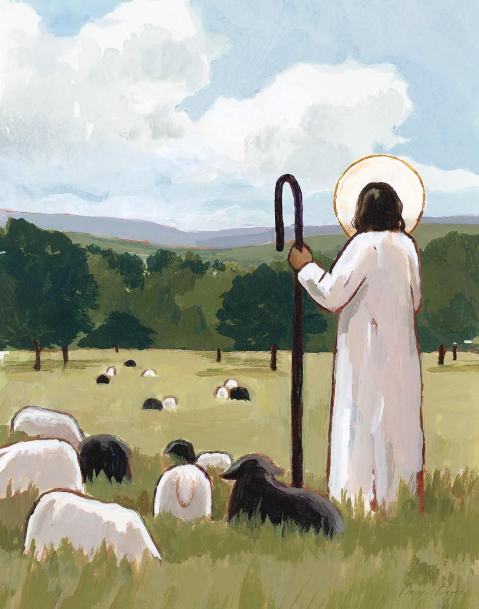 The Good Shepherd in Summer Gallery Wrap