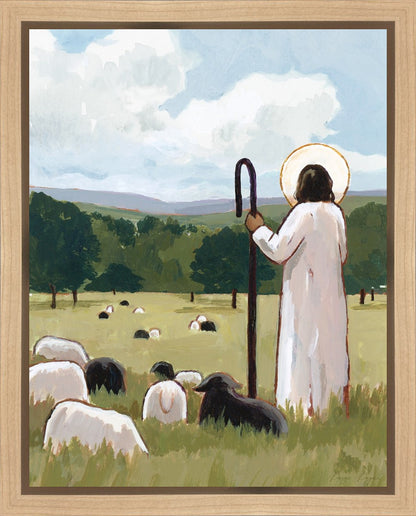 The Good Shepherd in Summer Gallery Wrap