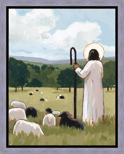 The Good Shepherd in Summer Gallery Wrap