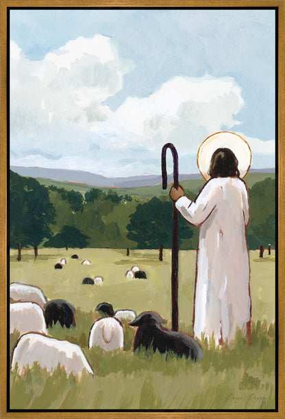 The Good Shepherd in Summer Gallery Wrap