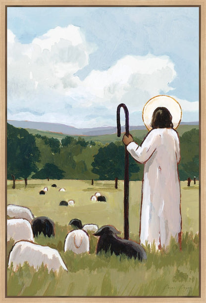 The Good Shepherd in Summer Gallery Wrap