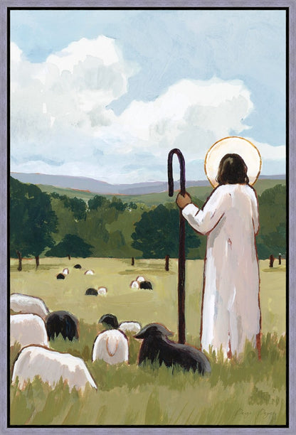 The Good Shepherd in Summer Gallery Wrap