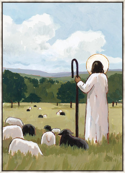 The Good Shepherd in Summer Large Wall Art