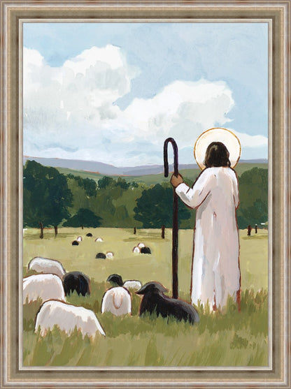 The Good Shepherd in Summer Large Wall Art