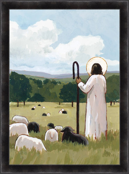 The Good Shepherd in Summer Large Wall Art