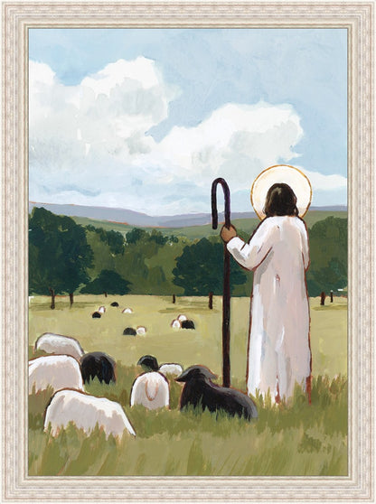 The Good Shepherd in Summer Large Wall Art