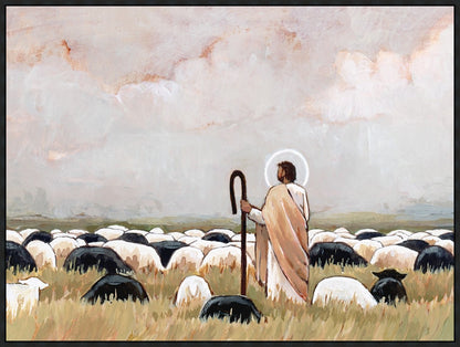 Our Steadfast Shepherd Large Wall Art Gallery Wrap