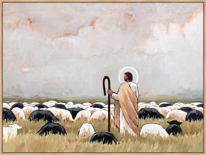 Our Steadfast Shepherd Large Wall Art Gallery Wrap