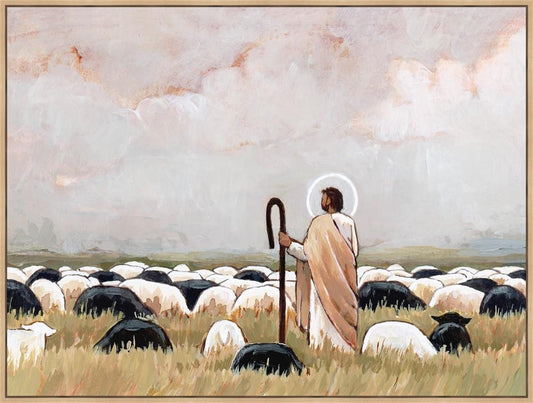 Our Steadfast Shepherd Large Wall Art Gallery Wrap