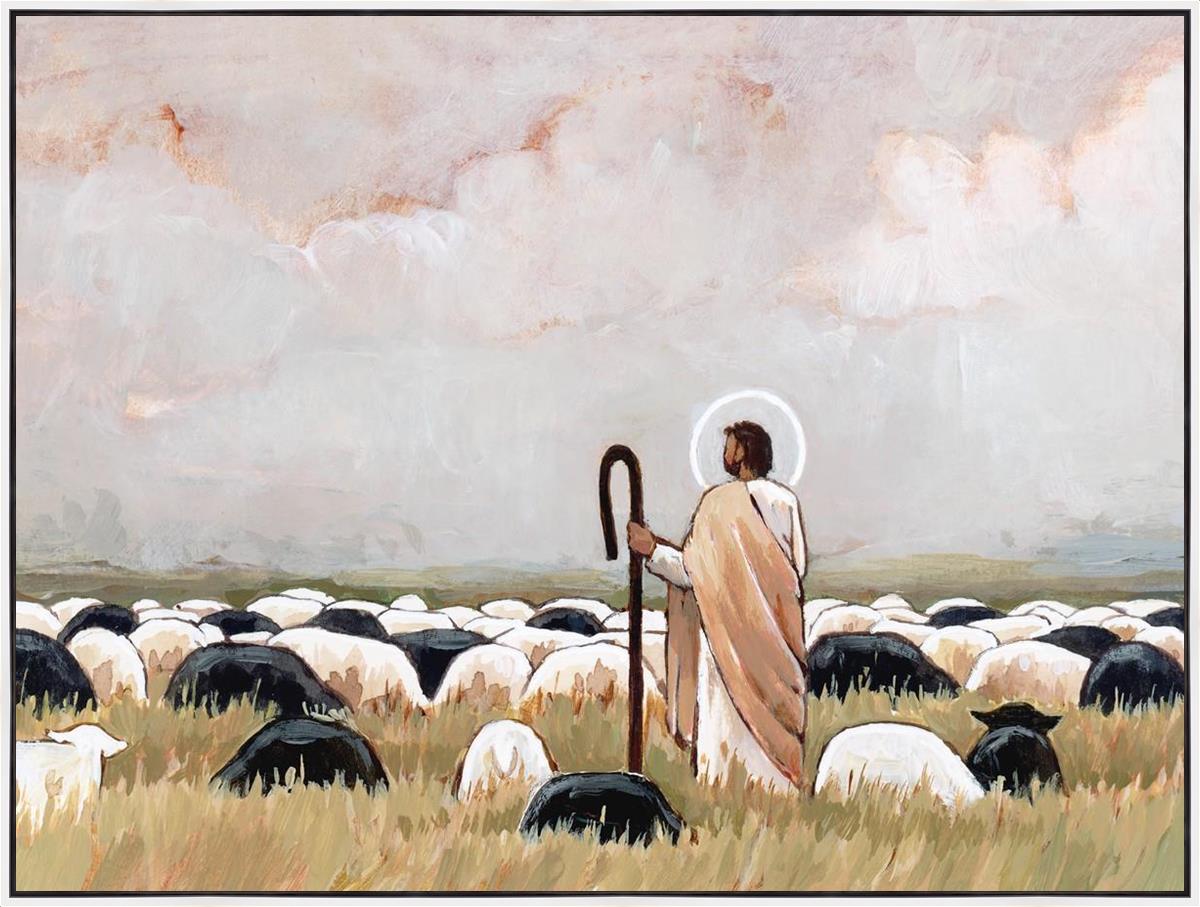Our Steadfast Shepherd Large Wall Art Gallery Wrap