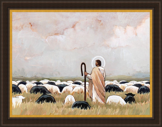 Our Steadfast Shepherd Large Wall Art