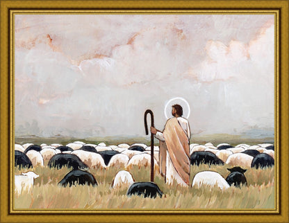 Our Steadfast Shepherd Large Wall Art