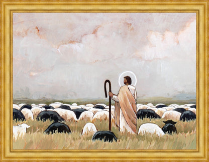 Our Steadfast Shepherd Large Wall Art