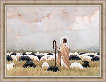 Our Steadfast Shepherd Large Wall Art