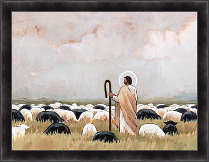 Our Steadfast Shepherd Large Wall Art